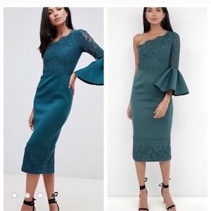 ASOS one shoulder dress